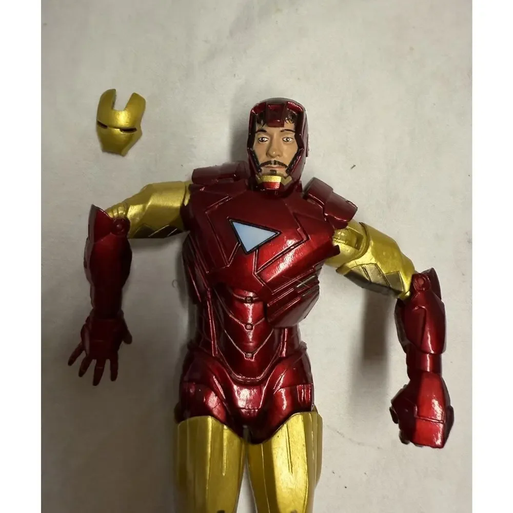 Marvel Iron Man Mark VI Figure Action 2012 Color Red And Gold 7”